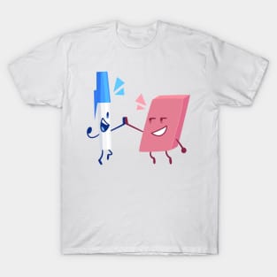 Pen and Eraser T-Shirt